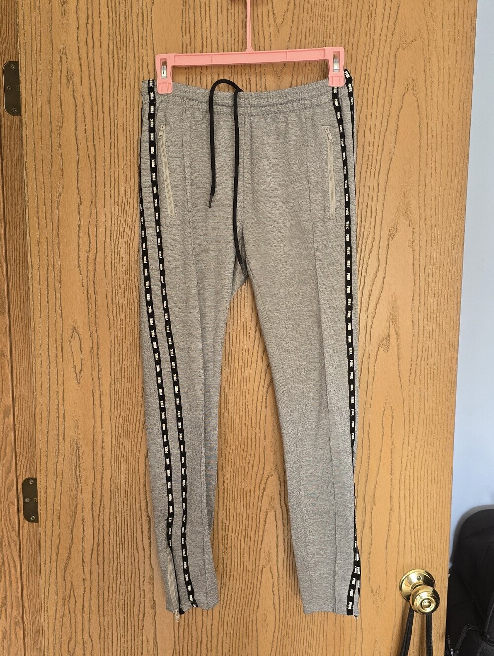 PINK Victoria's Secret Gray Jogger Pants